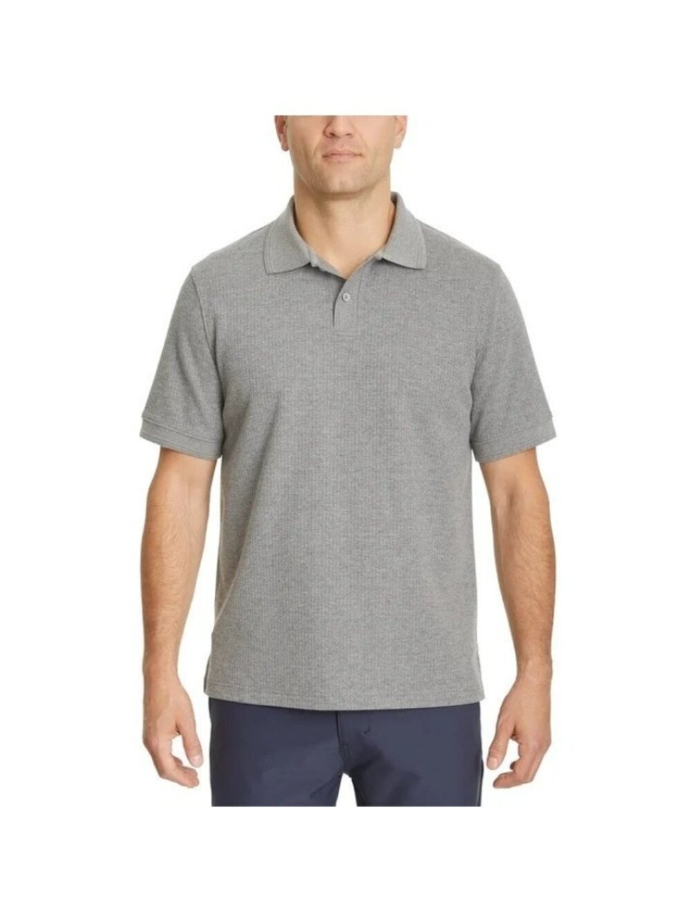 NWT Marc New York Men's M Gray Sweater Polo Shirt Cotton Blend C1186